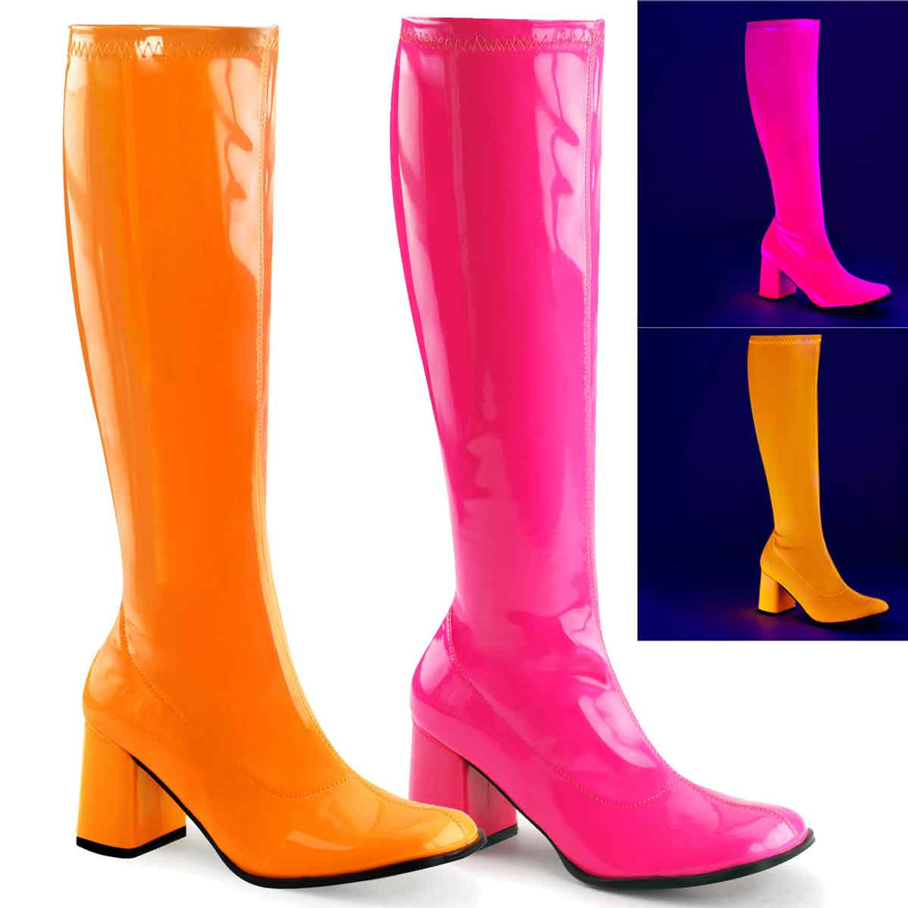 wide calf gogo boots uk