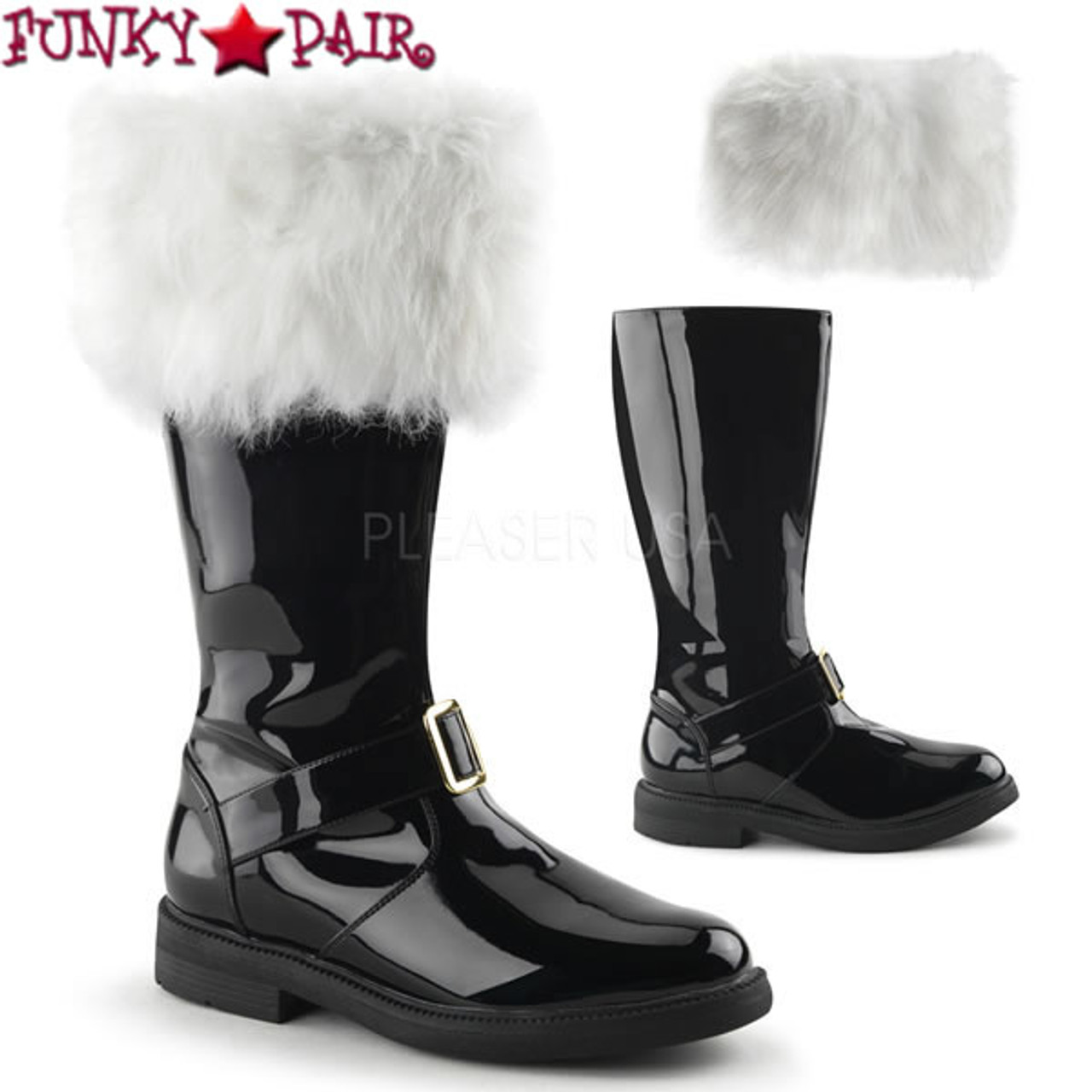 wide calf santa boots