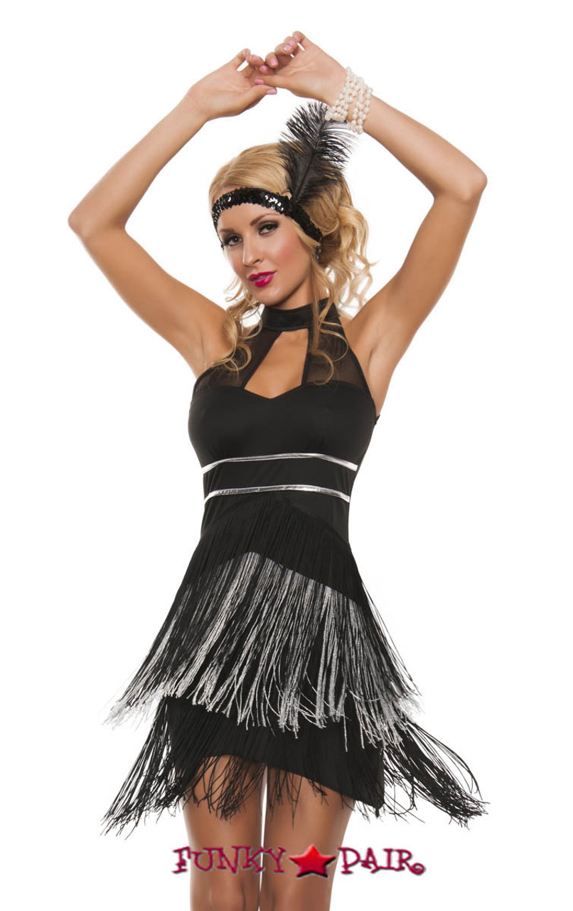 PrettyGuide Women's Flapper Dress Sequined Fringe 1920s Gatsby Party  Cocktail Dr | eBay