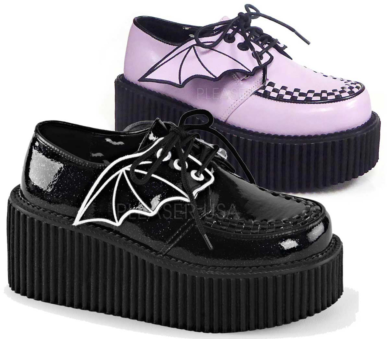 womens creeper shoes