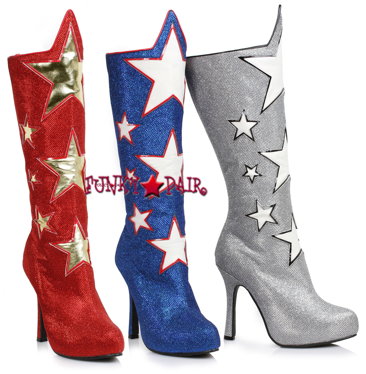 boots with stars