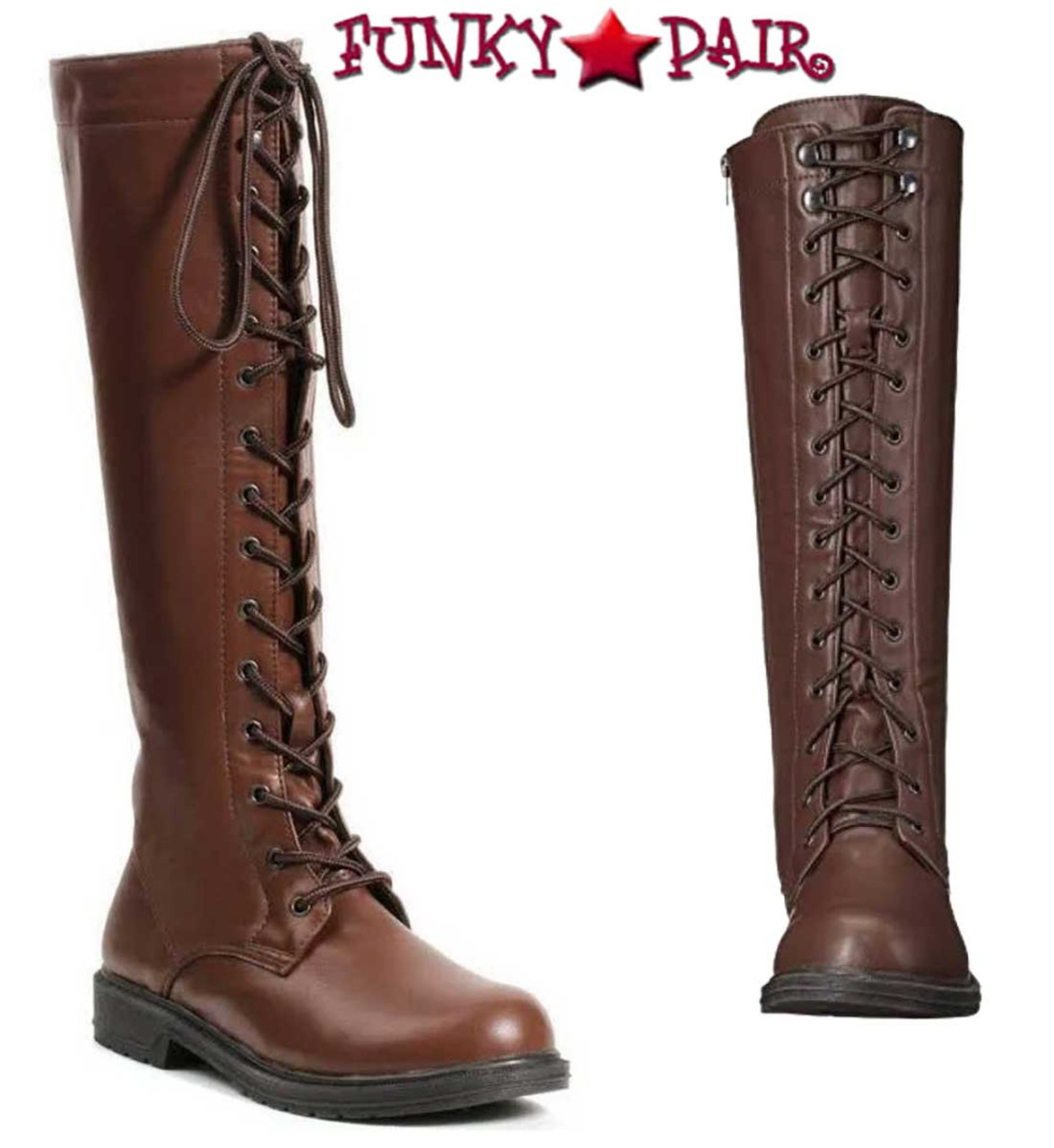 lace up boots womens knee high