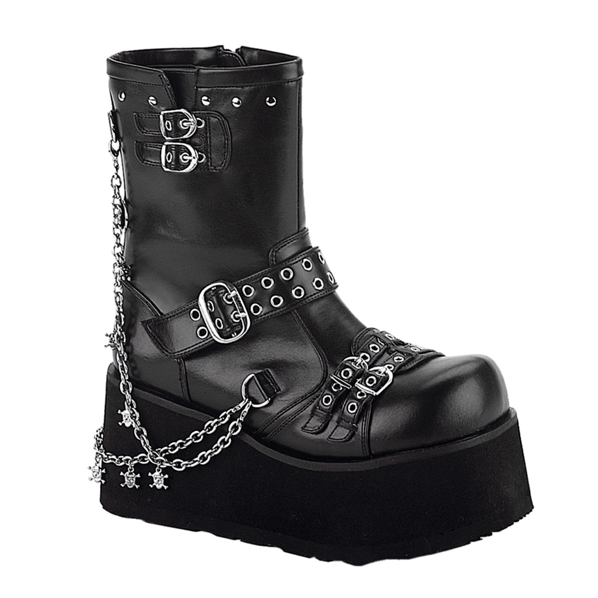 gothic platform boots mens