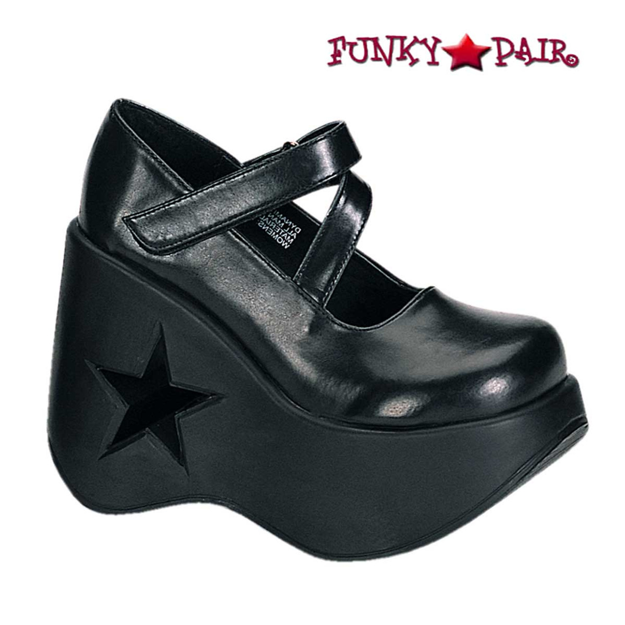 demonia mary jane platform shoes