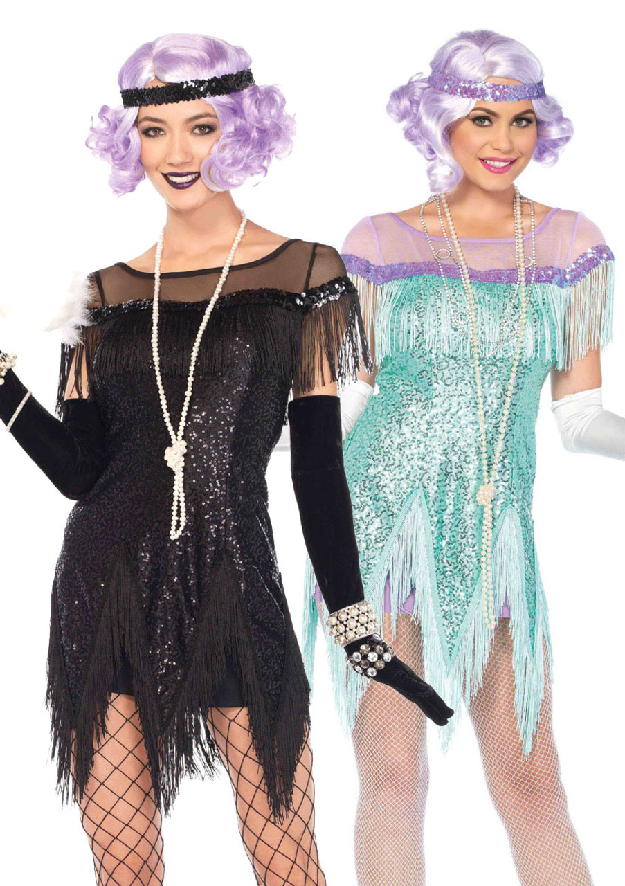 Great Female Gangster Costumes in Plus Size • Gatsby Flapper Girl