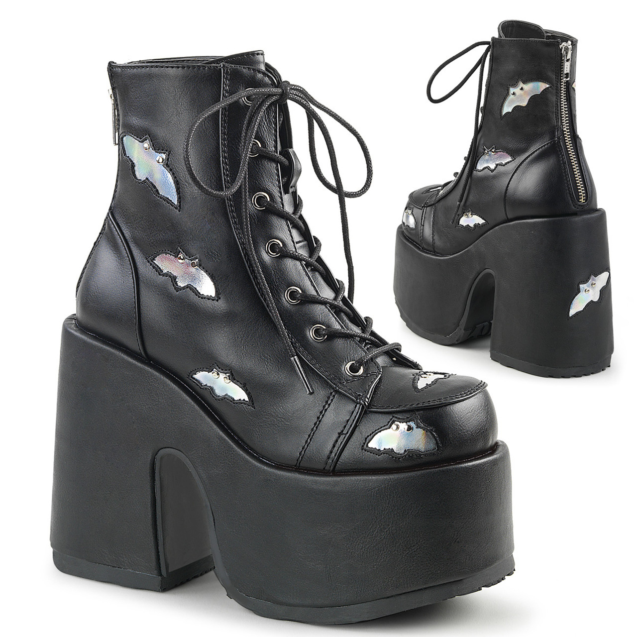 Demonia | Camel-201 Women's Goth Ankle 