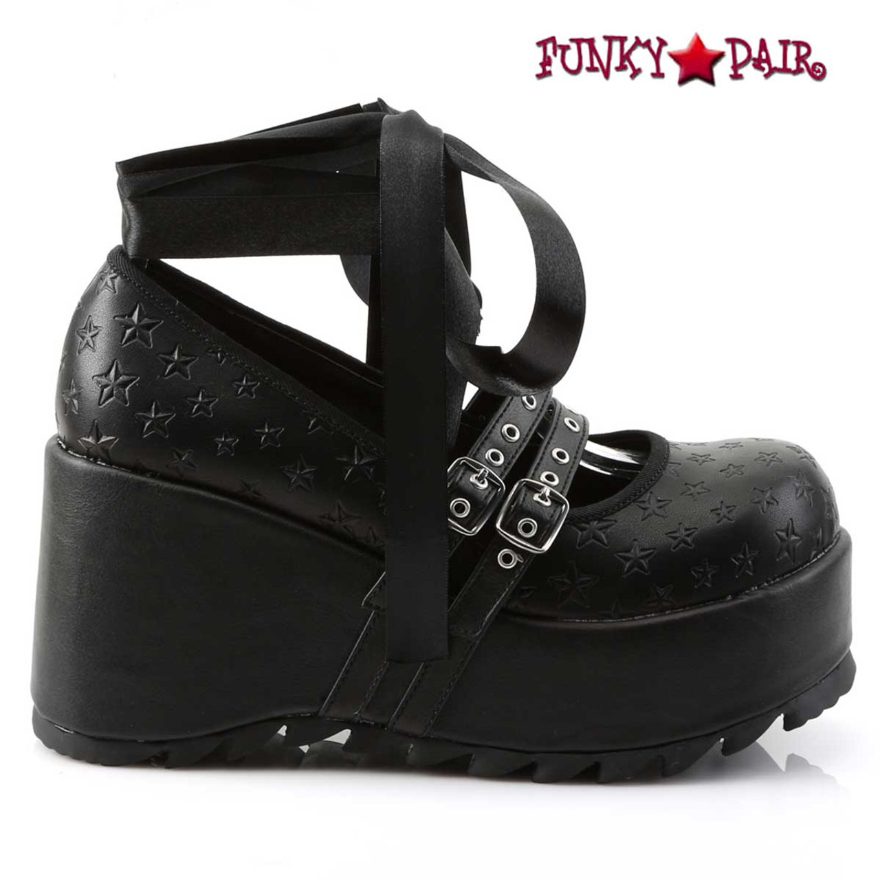 Scene-20 Goth Platform Maryjane Shoe 