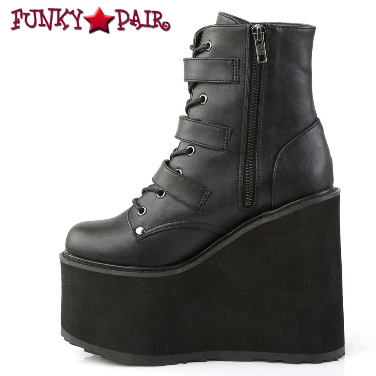 Demonia wedge platform Clearance
