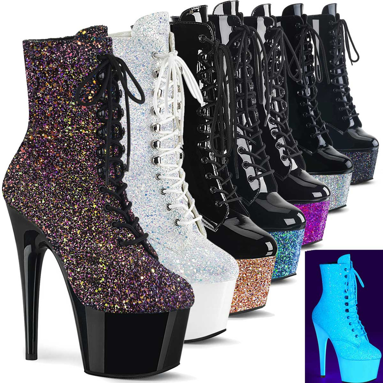 pleaser boots adore