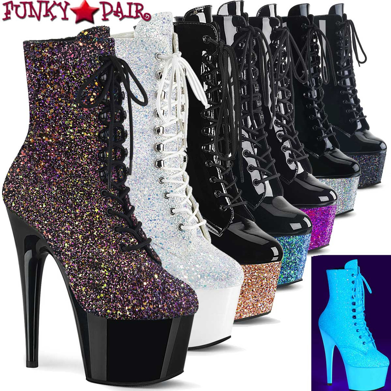 purple pleaser boots