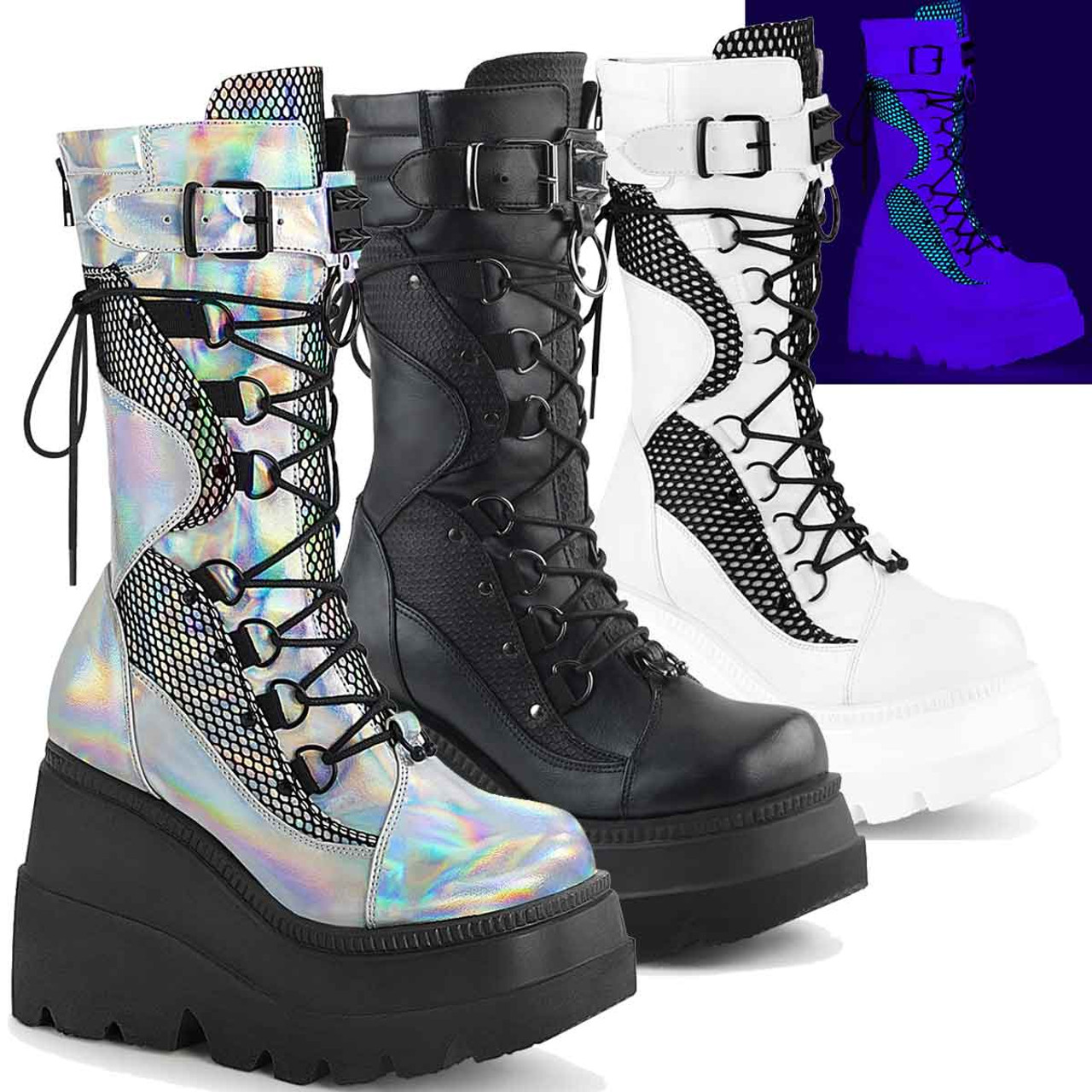 high rise shaker boots