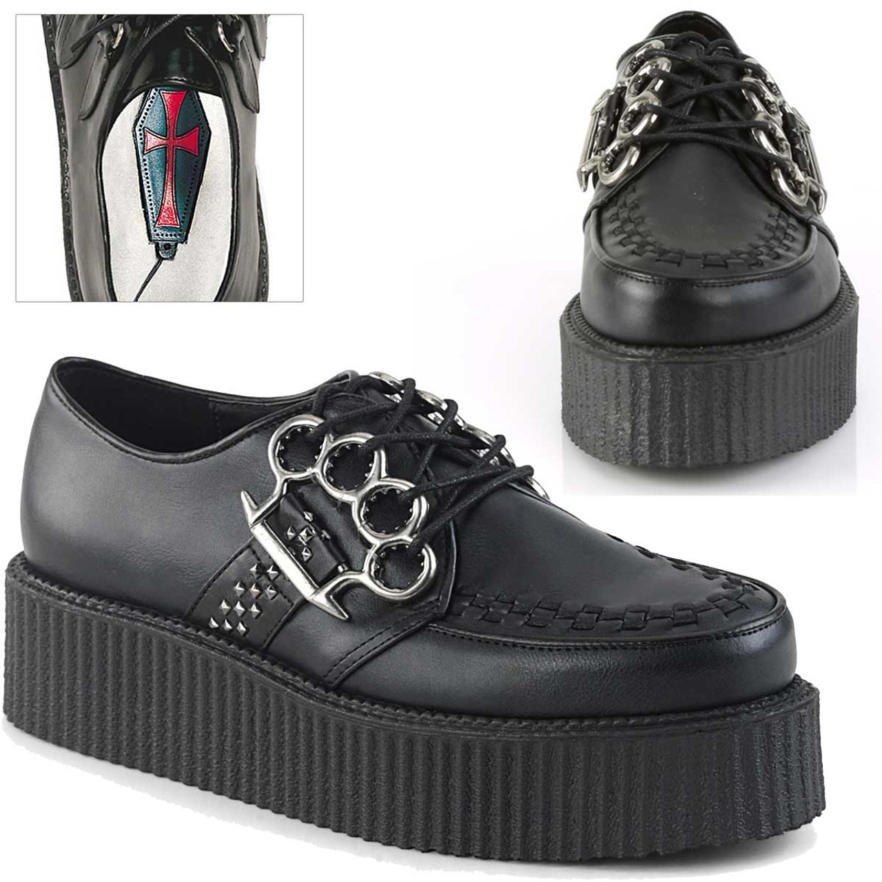 Demonia | V-Creeper-516 Men's Platform 