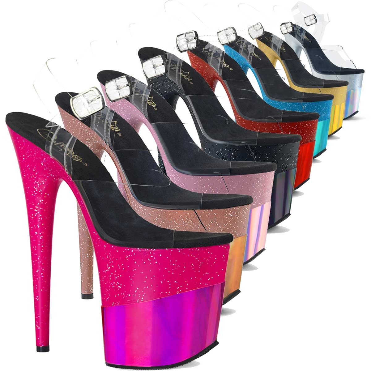 pleaser flamingo 808