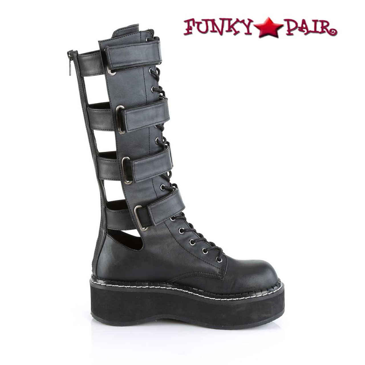 Emily-359 Women's Gothic Platform Boots