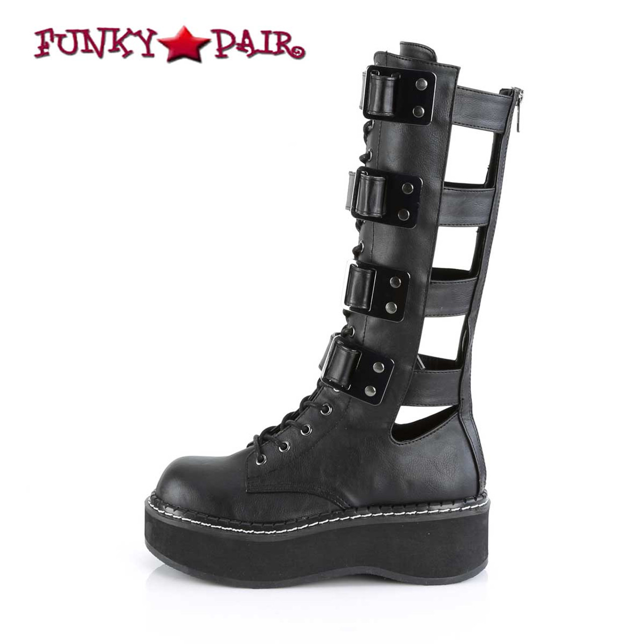 Emily-359 Women's Gothic Platform Boots