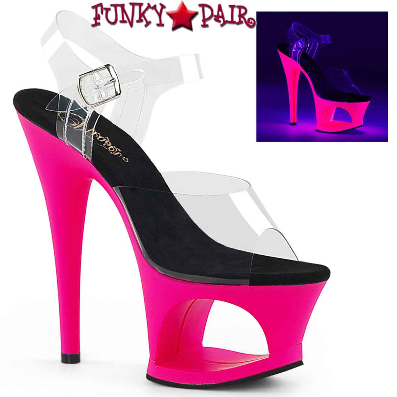 pole dancer shoes