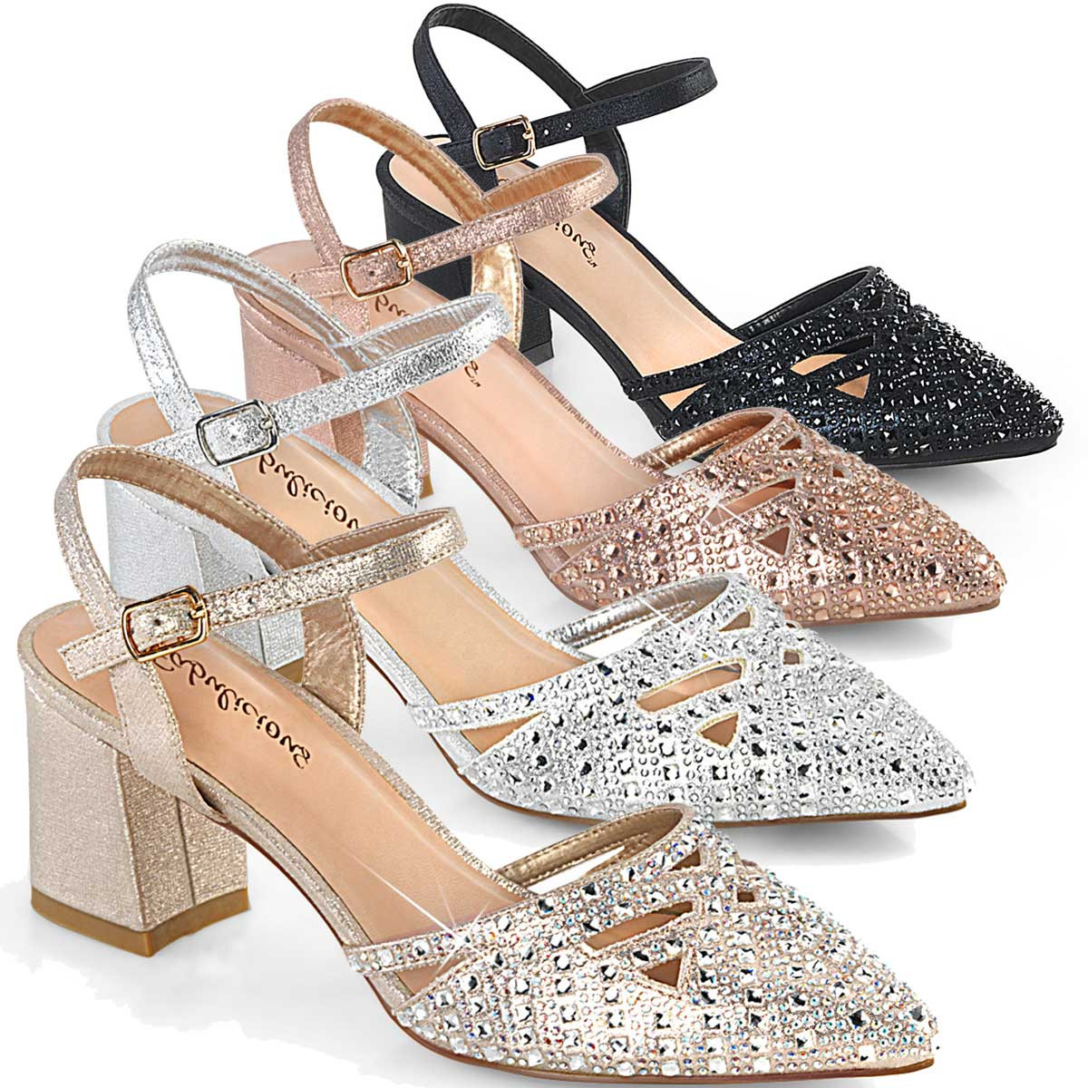 2 inch block heel pumps