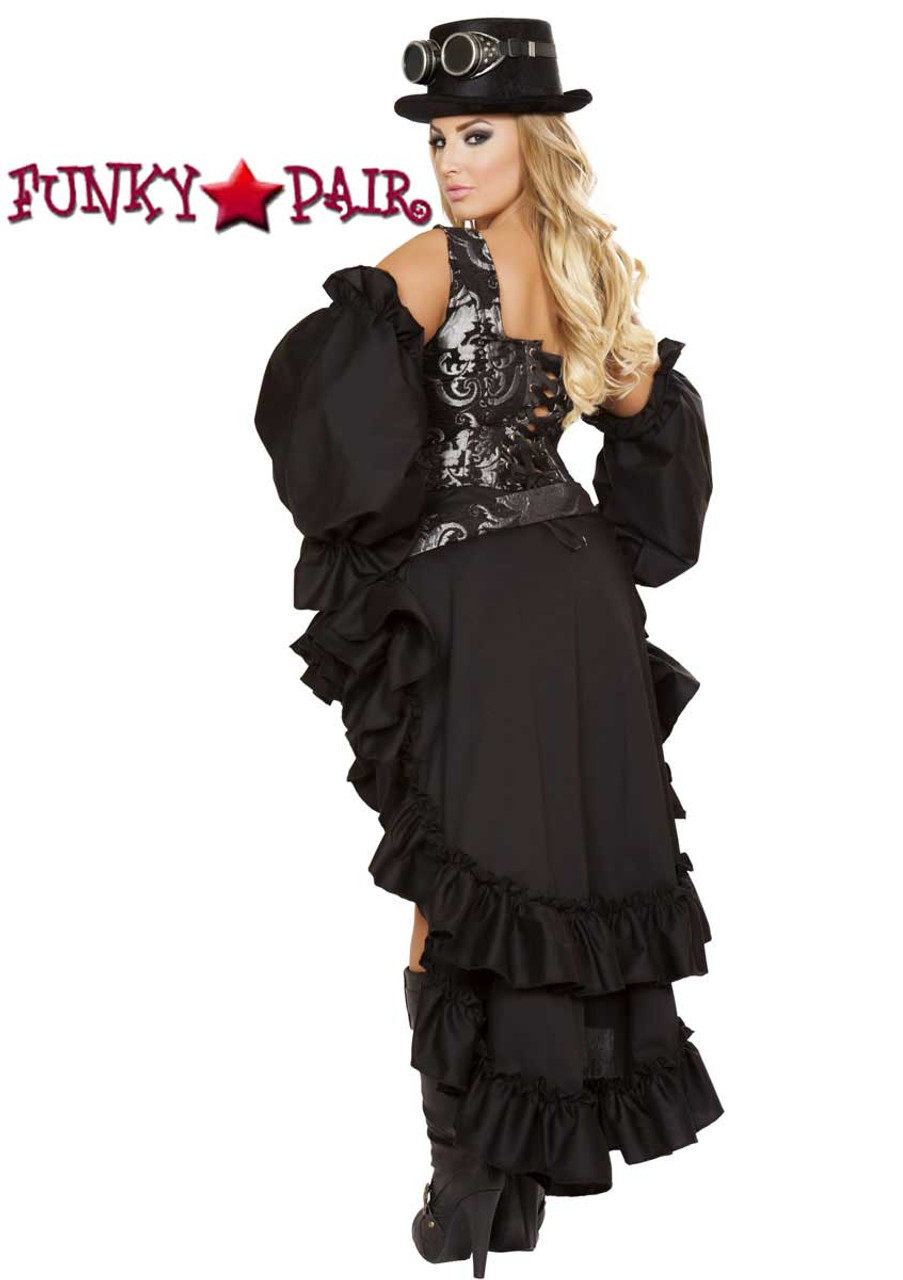 Plus Size Steampunk Maiden Roma Costume R 4647x