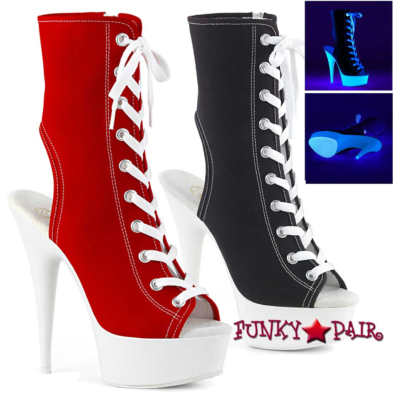 funky platform boots