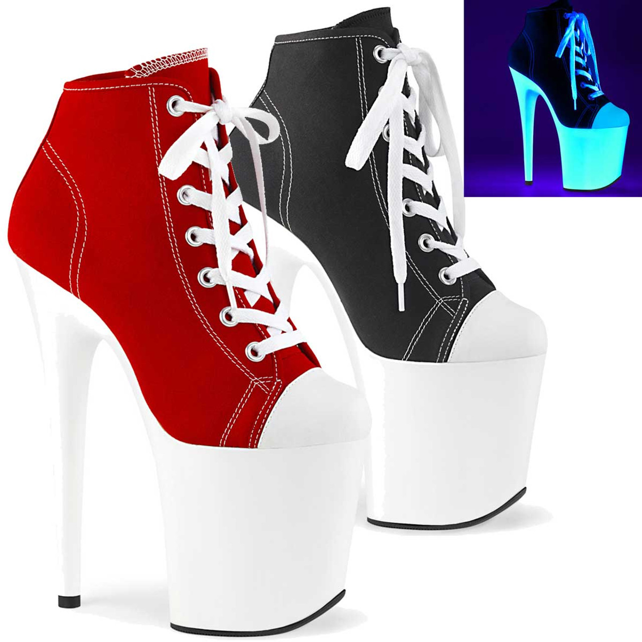 pleaser shoes flamingo