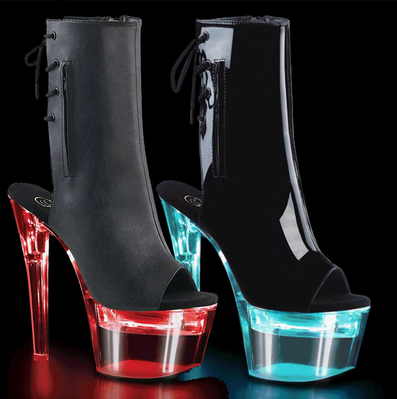 led light up boots