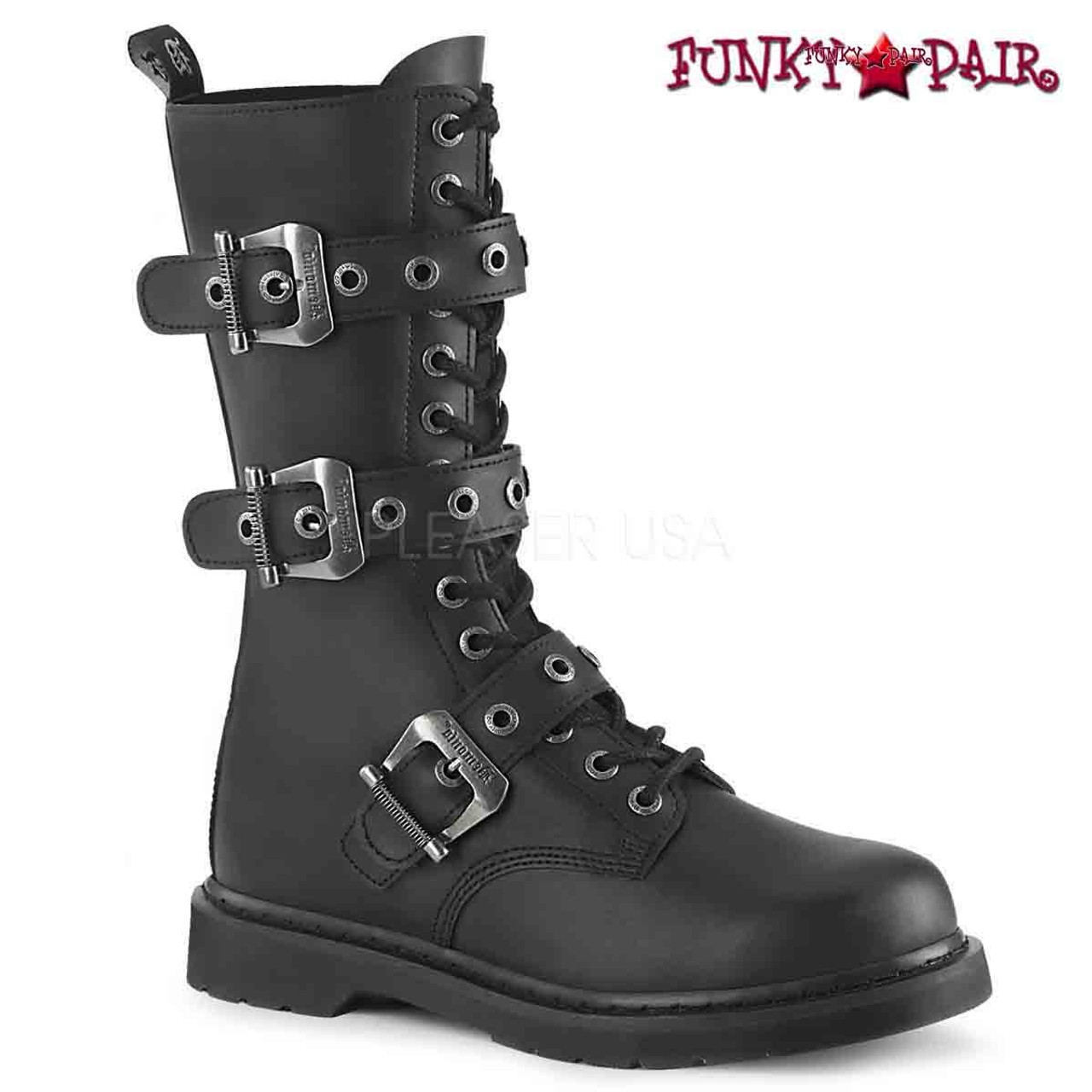 buckle combat boots