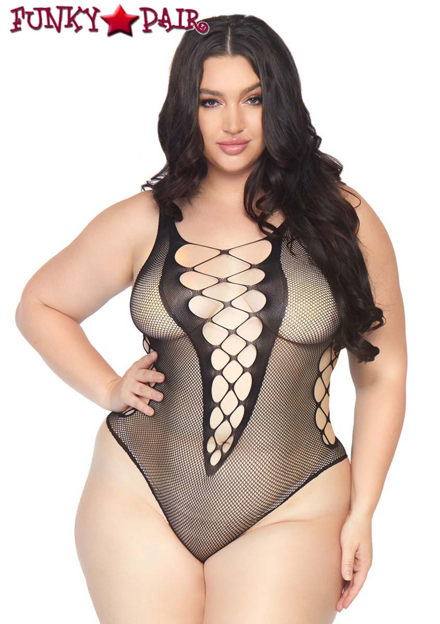 Leg Avenue Large 5 String Fish Scale Fishnet Panty Hose in Lingerie, Bras,  Panties, Teddies, Thongs, Lifts and Body Shapers - $21.99