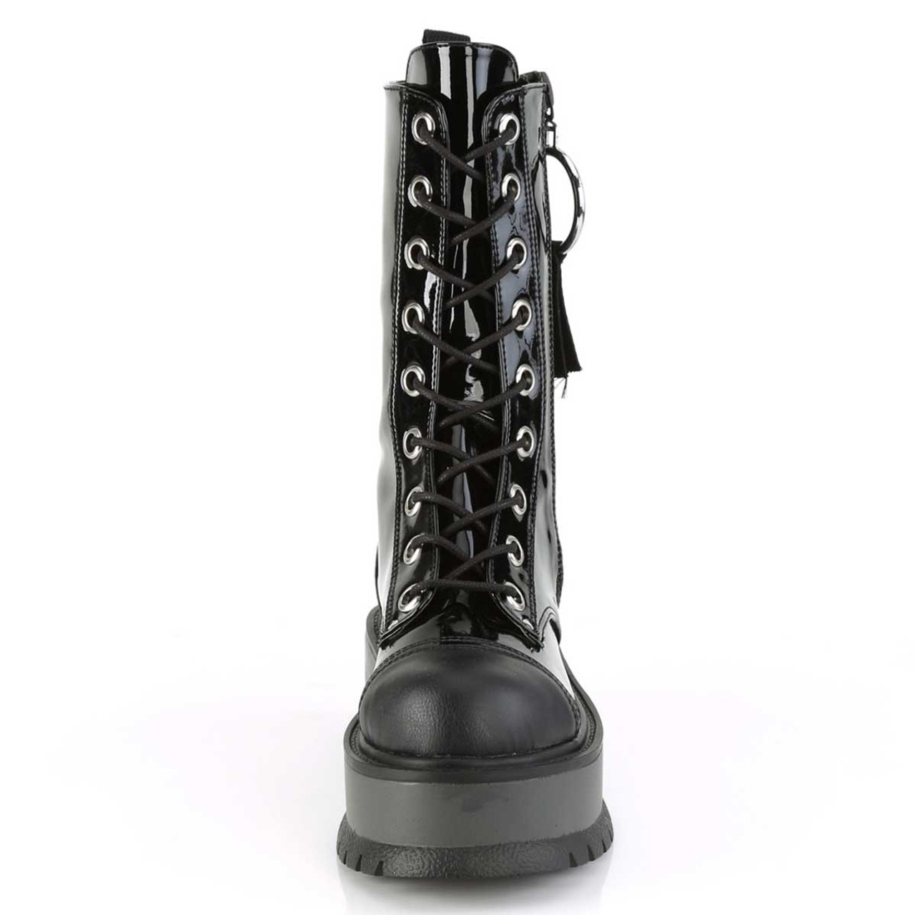 women's front lace up boots