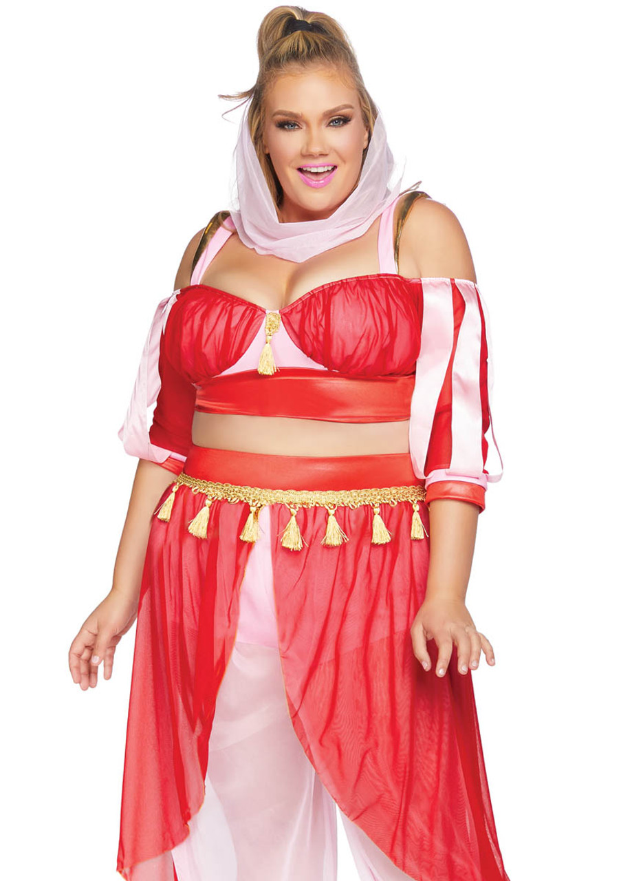 Plus Size Dreamy Genie Costume by Leg Avenue LA-86859X