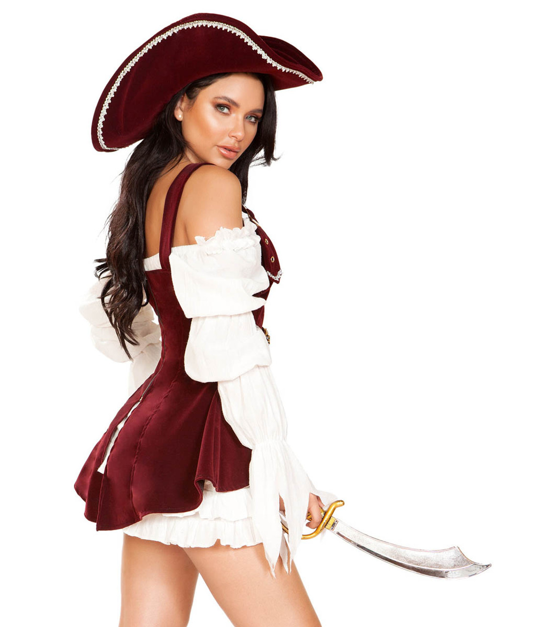 Girls' Pirate Costume - Pirate Dress Up | Presley Couture 9/10