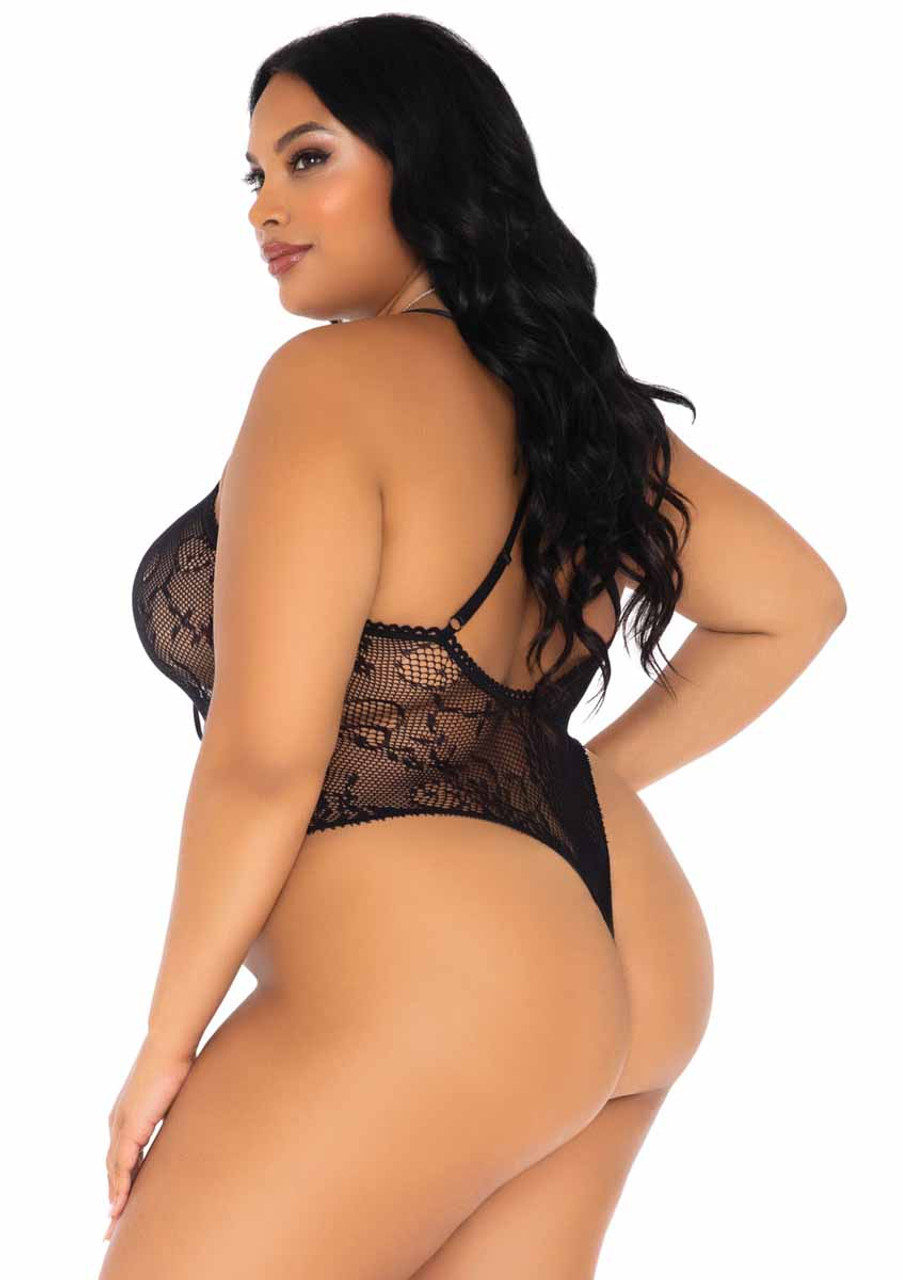 plus size thong teddy