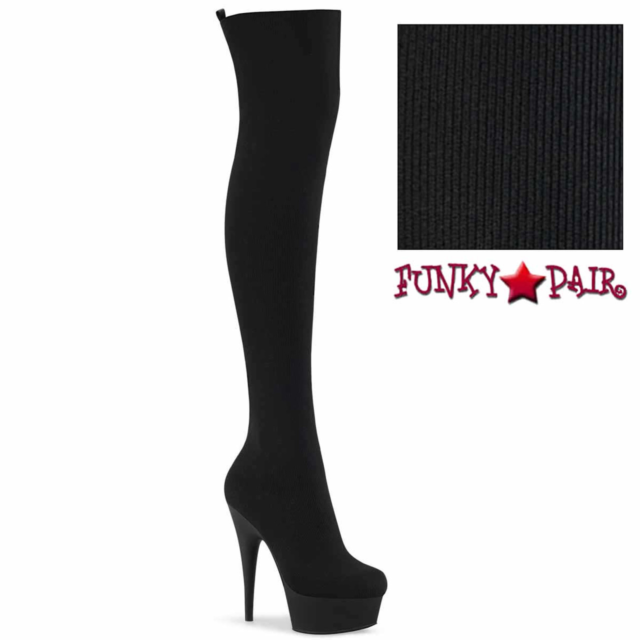 pull on thigh high boots