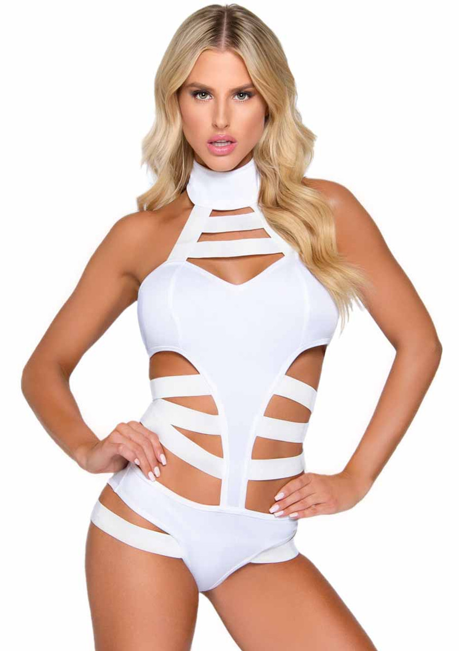 LA-3778, Spandex Keyhole Bodysuit by Leg Avenue