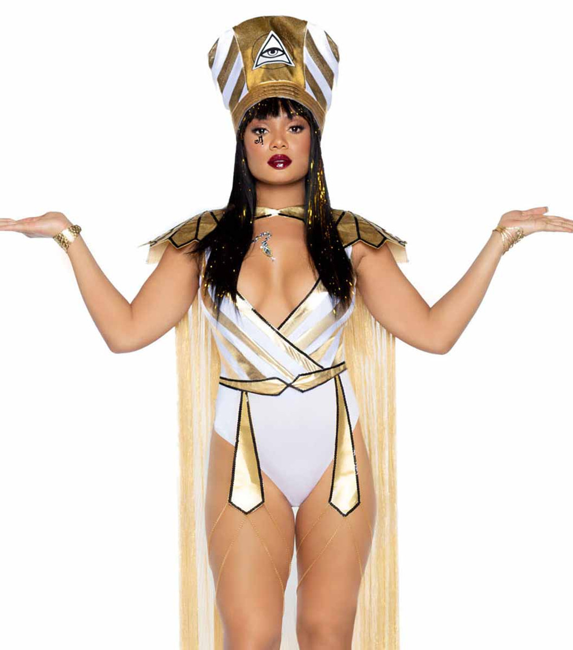 LA-86916, Queen Nefertiti Costume by Leg Avenue