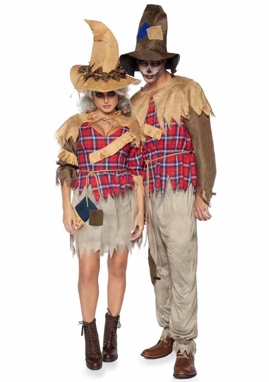 homemade adult scarecrow costumes