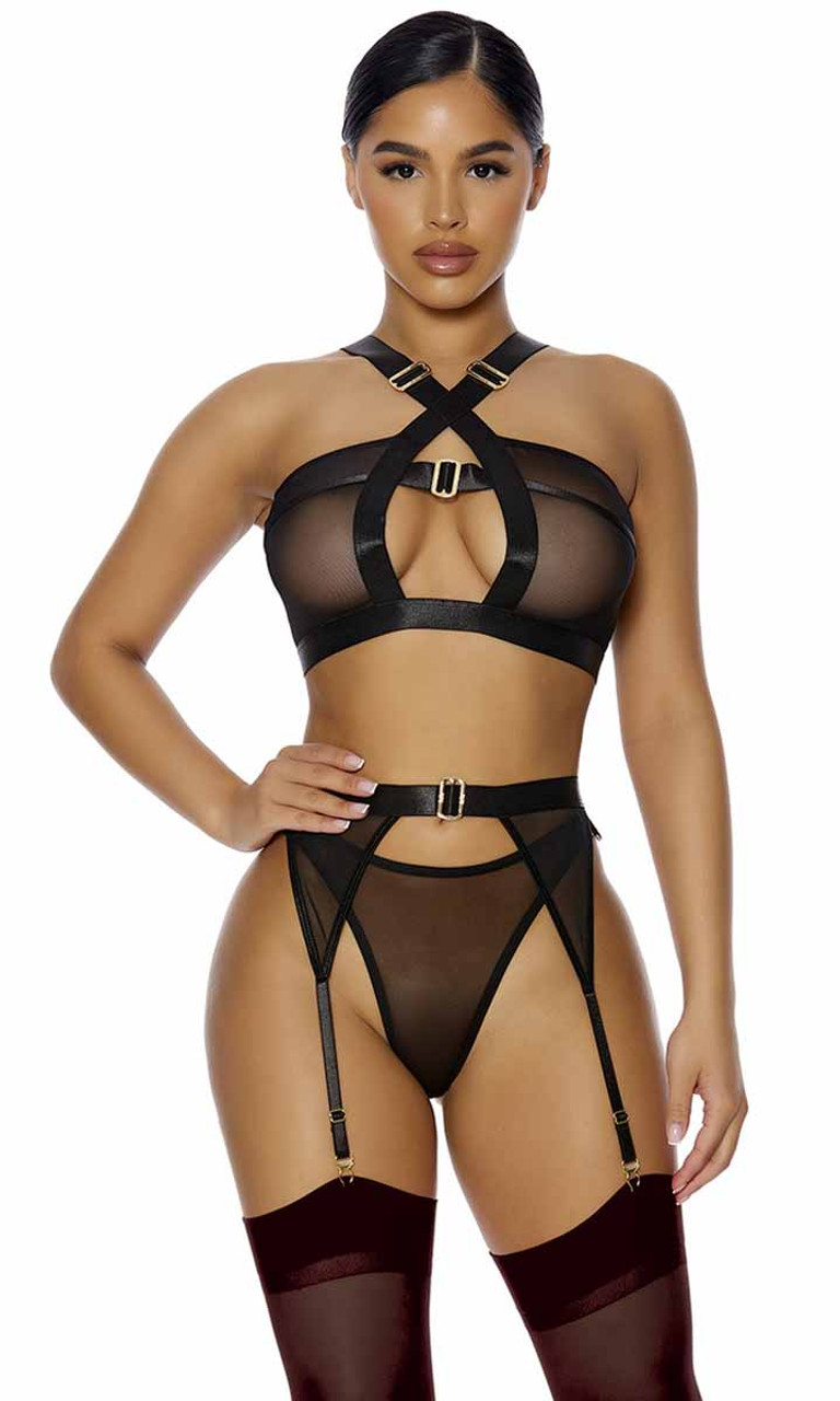 FP-772107, Golden Hour Lingerie Set By ForPlay