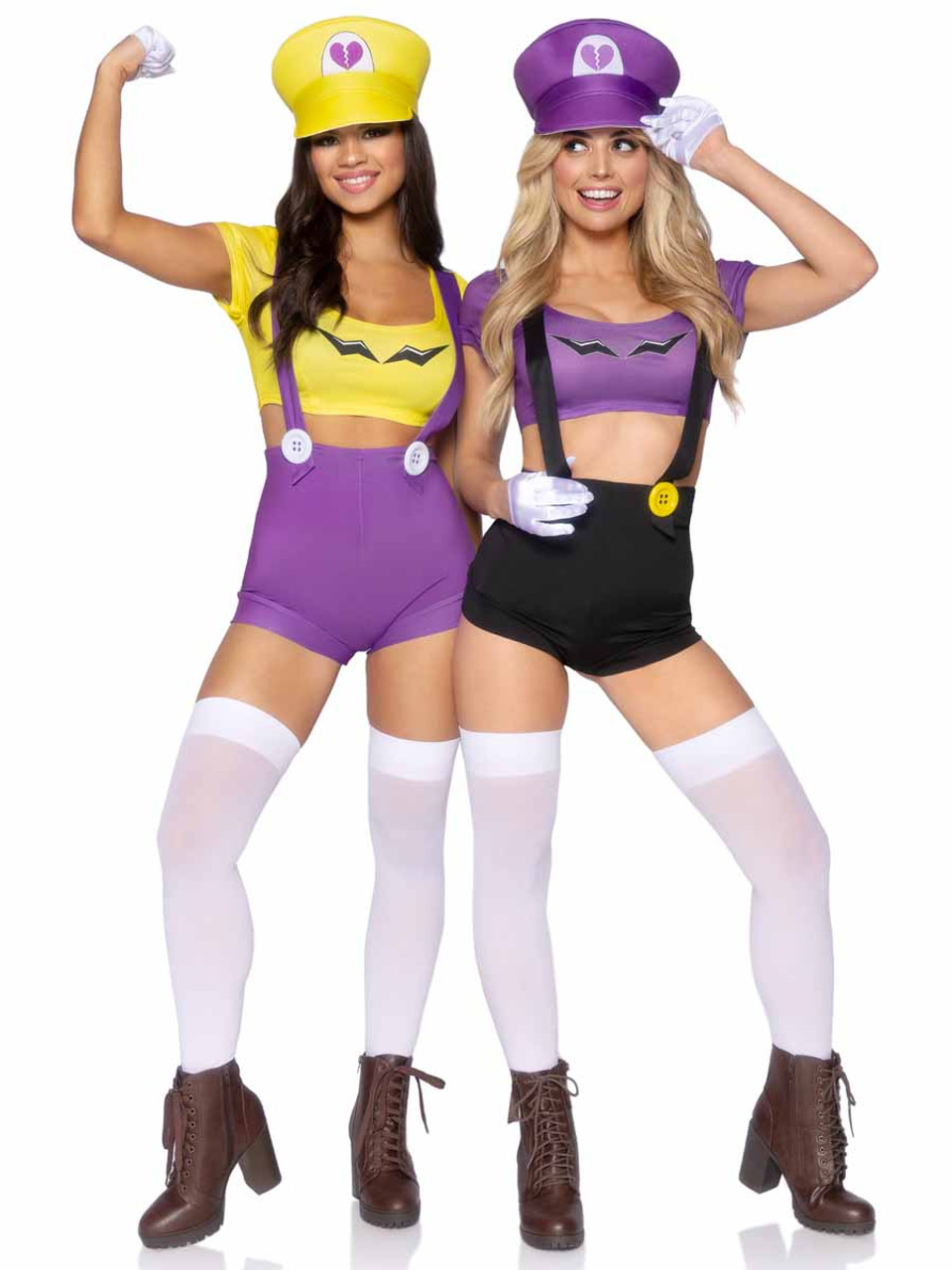 Leg Avenue female Joker purple dress villain costume