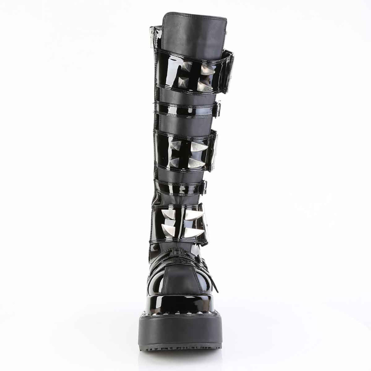 BEAR-215, Knee High Boots Metal Claw Spike