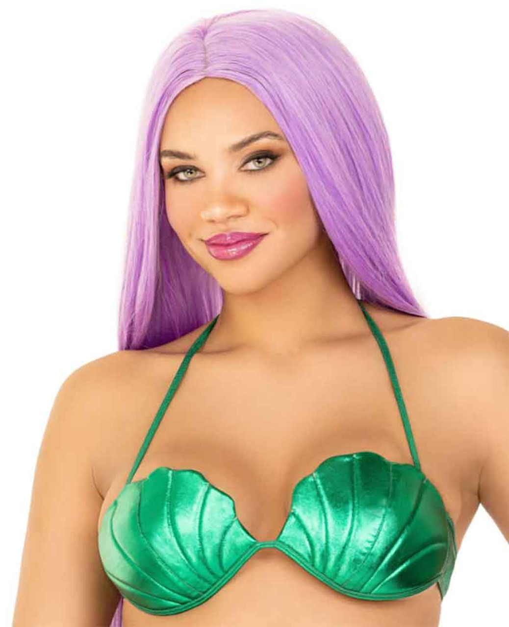 Leg Avenue Women's Women's Mermaid Shell Bra Top Adult Costume