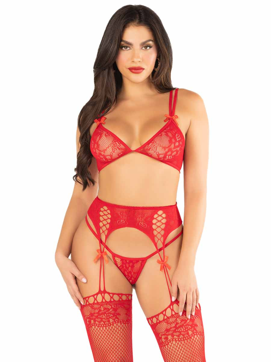 garter belt top Fox Tail Anal Butt Plug – Queer In The World: The Shop main image 0