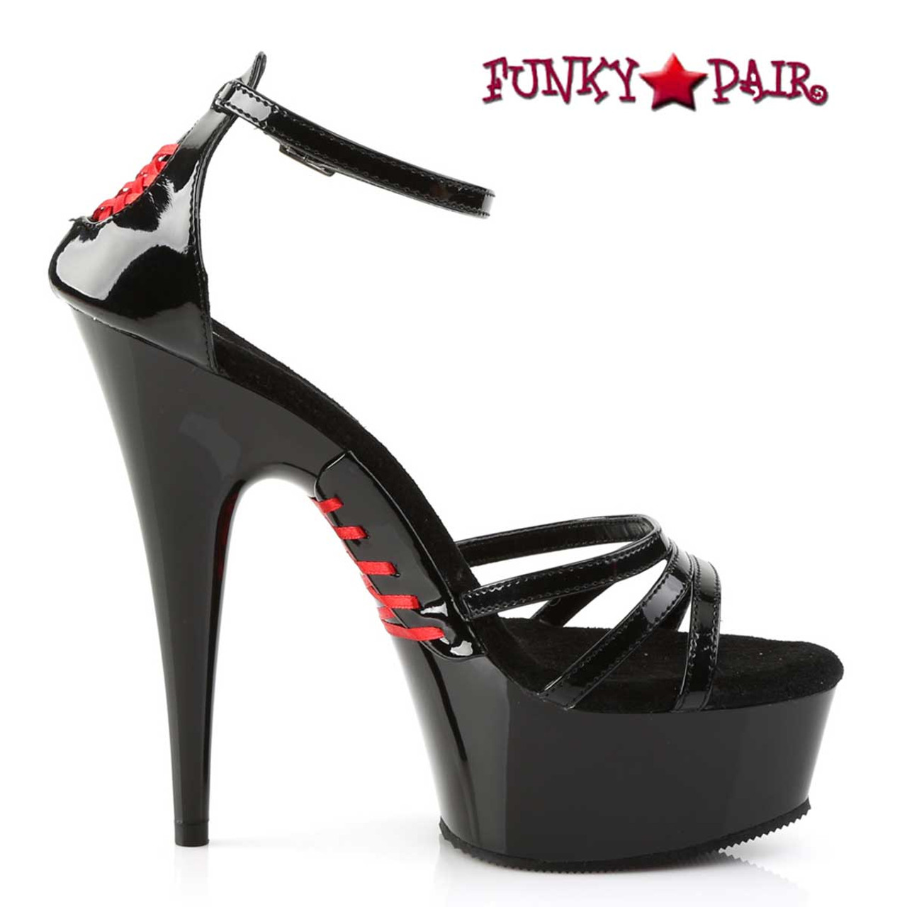 Pleaser | DELIGHT-662, 6 Inch Platform 