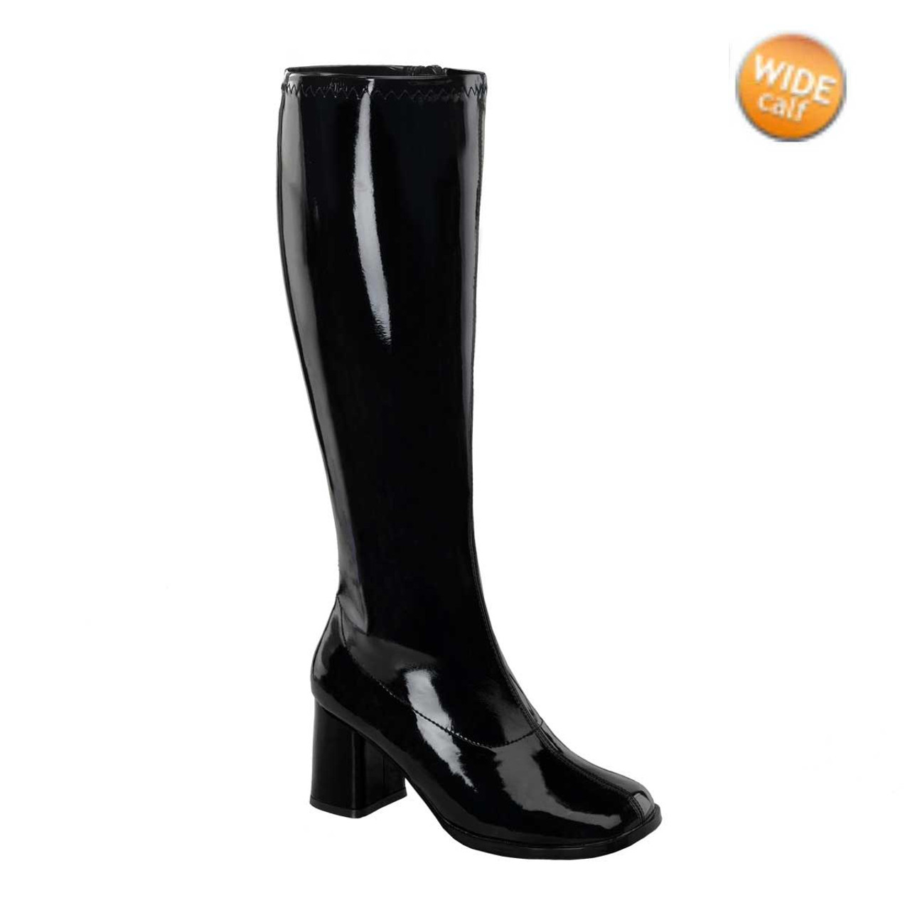 extra wide calf gogo boots