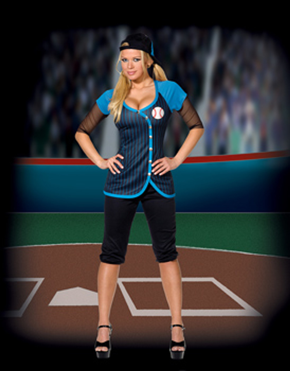 Sexy Baseball Player Costume 