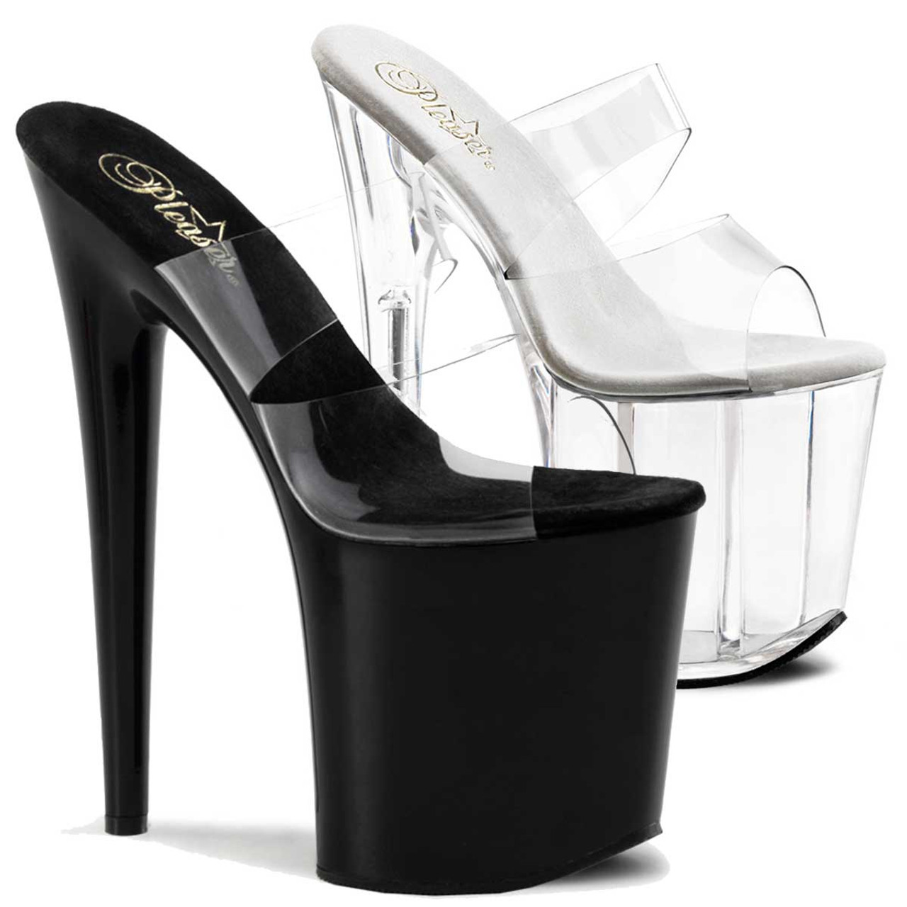 pleaser 8 inch platform shoes