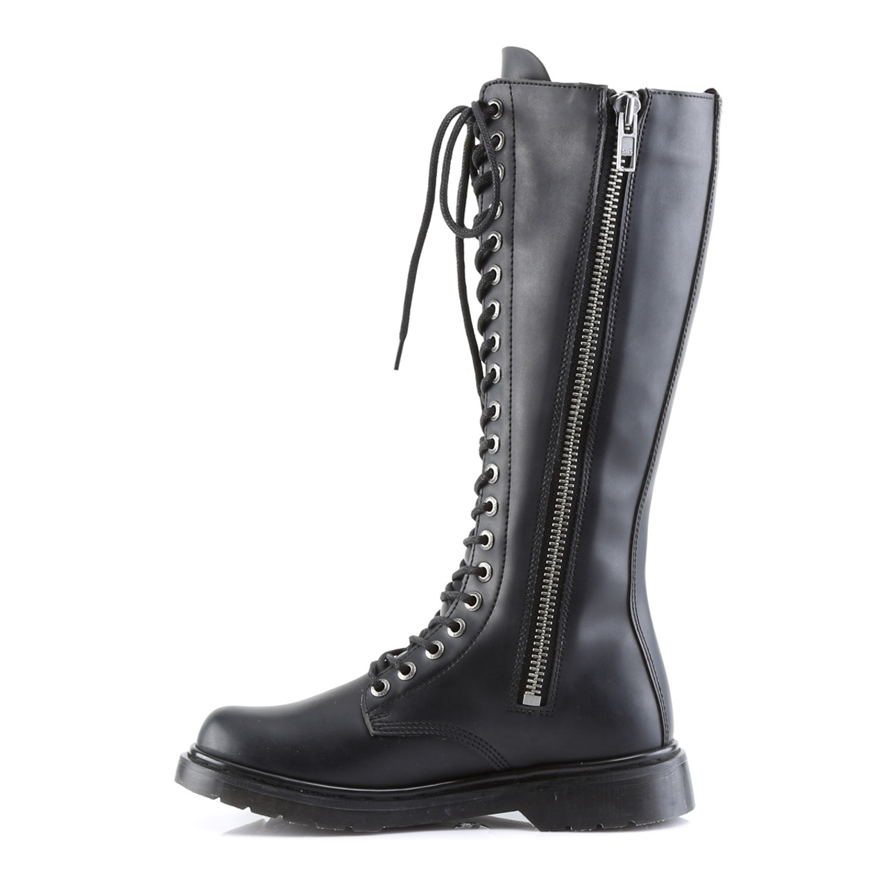 Defiant-400 Men's Goth Vegan Combat Boots