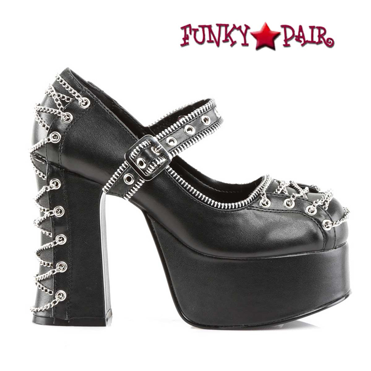 Demonia | Charade-25 Women's Platform 