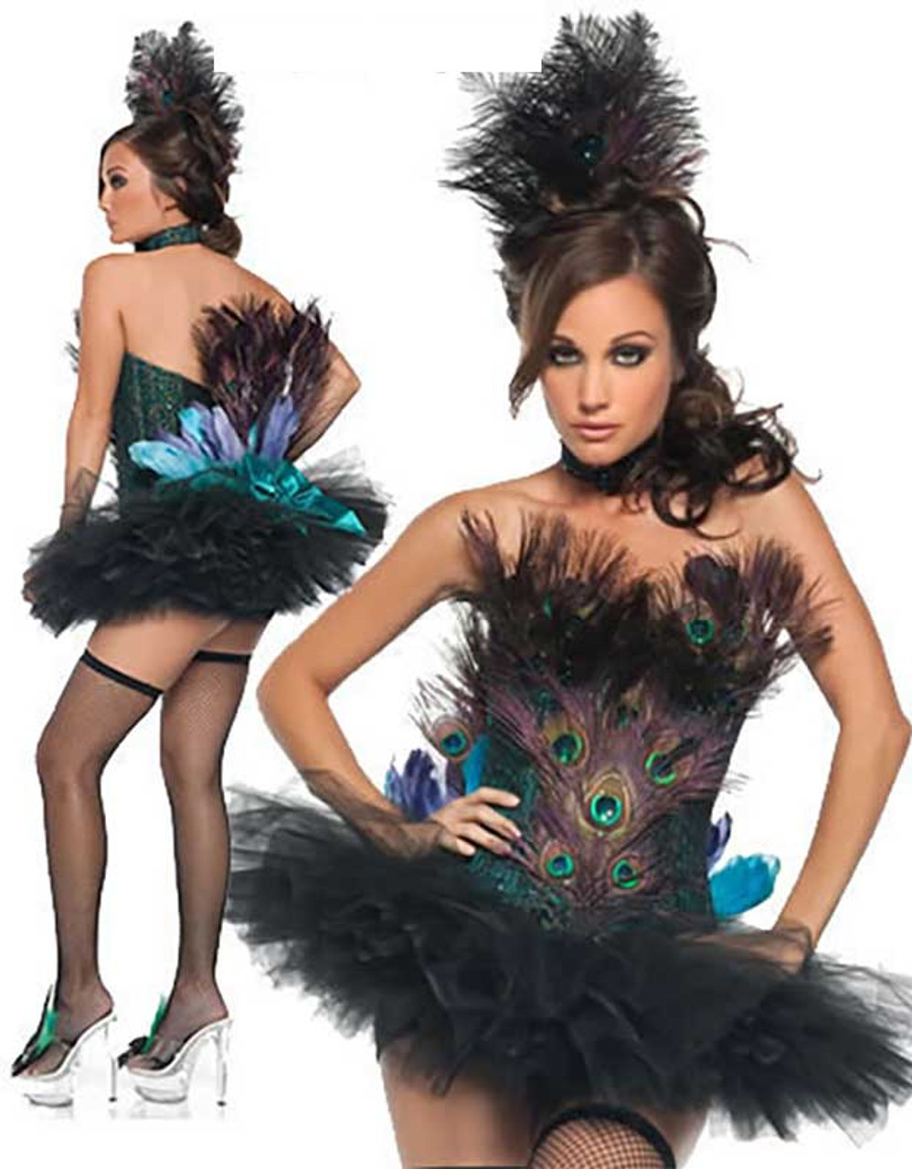 Adult Lightweight Peacock Costume