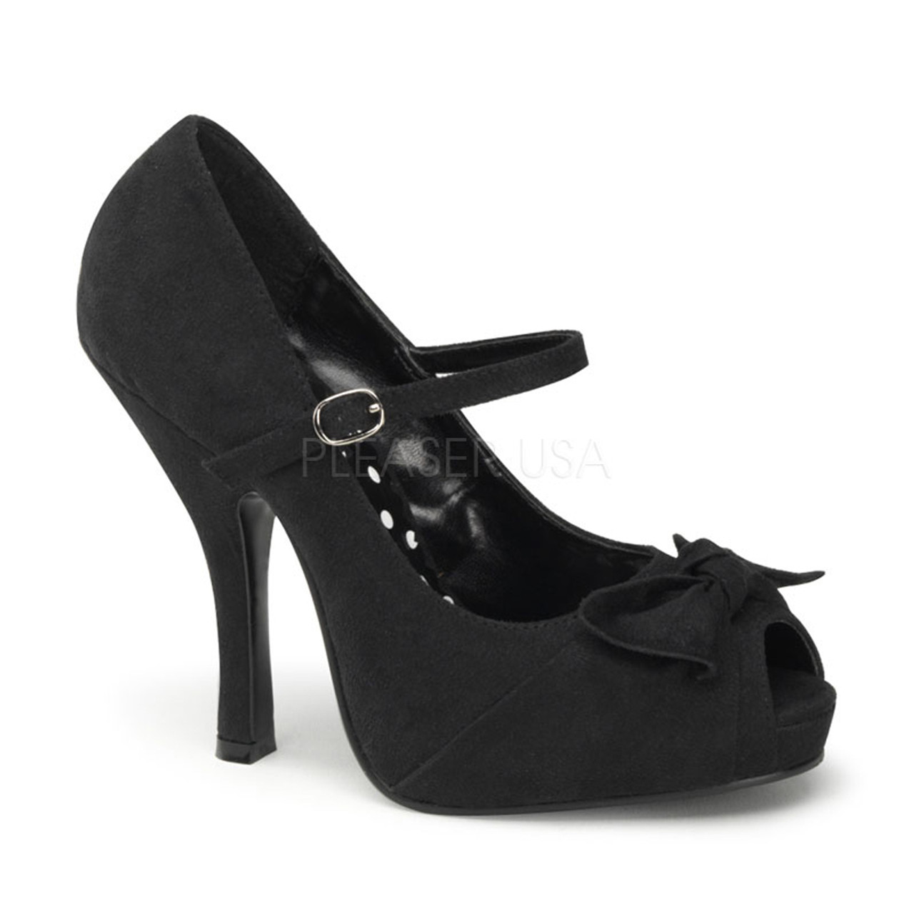 Cutiepie-08, Platform Peep Toe Mary Jane