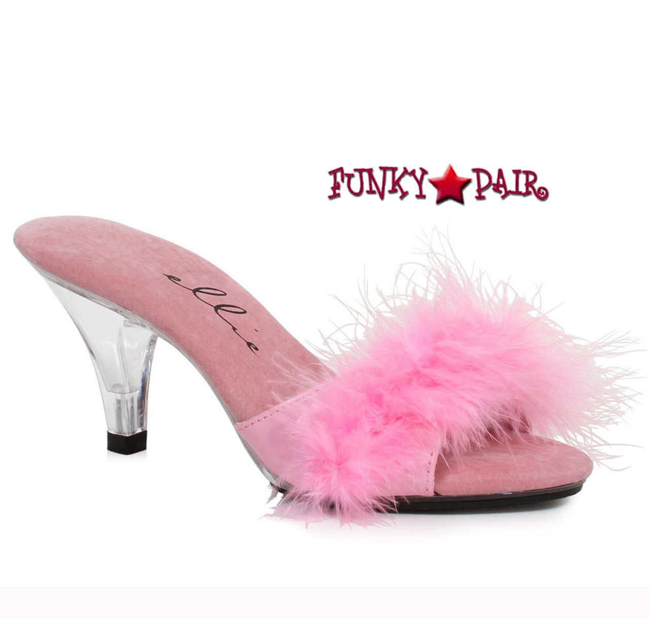 marabou slippers