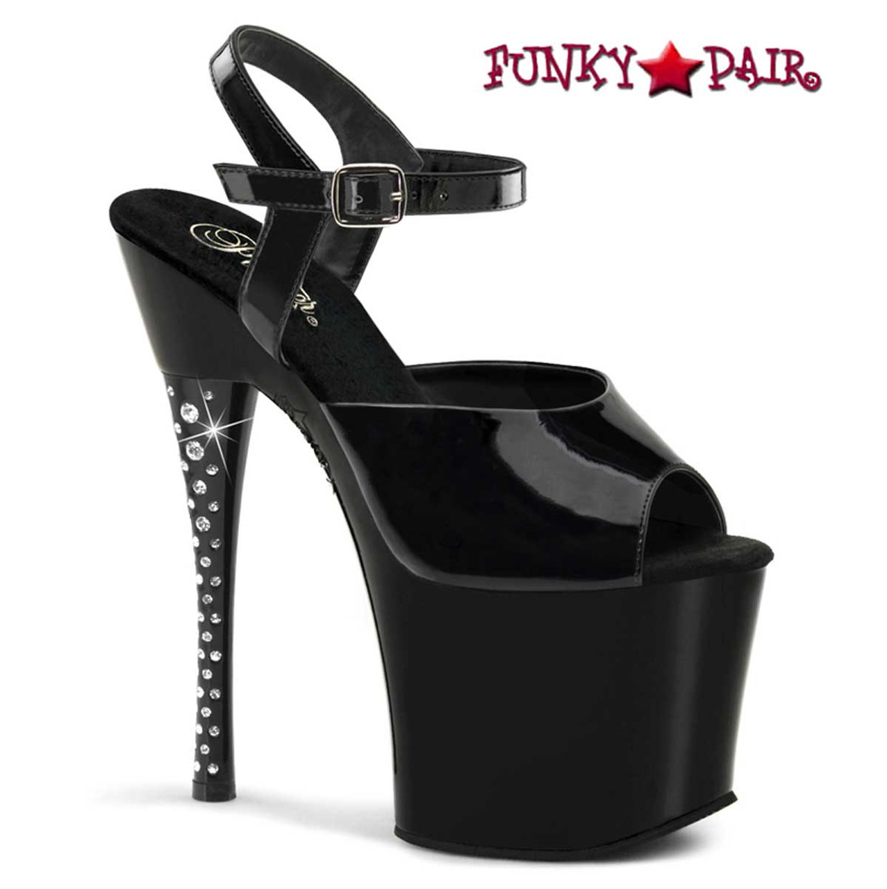 diamond stripper heels